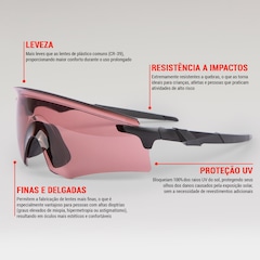 Óculos de Sol Unissex Oxer Esportivo Solstice LFU - Foto 3