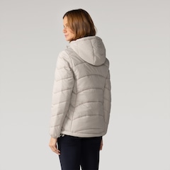 Jaqueta Puffer Térmica com Capuz Nord Stopper - Feminina - Foto 2
