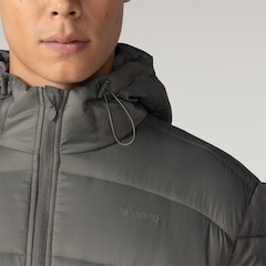 Jaqueta Puffer com Capuz Térmica Stopper - Masculina - Foto 4