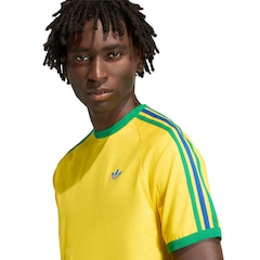 Camiseta Brasil Três Listras adidas Masculina - Foto 4