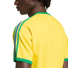Camiseta Brasil Três Listras adidas Masculina - Foto 5