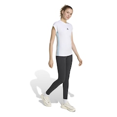 Camiseta Brasil Essentials Single Jersey 3-Stripes adidas Feminina - Foto 12