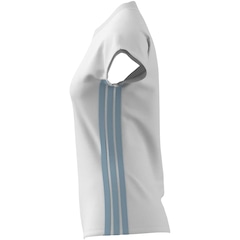 Camiseta Brasil Essentials Single Jersey 3-Stripes adidas Feminina - Foto 9