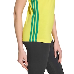 Camiseta Brasil Essentials Single Jersey 3-Stripes adidas Feminina - Foto 5
