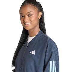 Jaqueta adidas Essentials 3-Stripes Woven Feminina - Foto 4