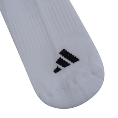 Kit de Meia adidas Sportswear Três Listras Essentials Crew com 3 Pares - Foto 4