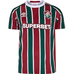 Camisa do Fluminense I 25/26 Torcedor Umbro Nº 10 Masculina - Foto 2