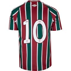 Camisa do Fluminense I 25/26 Torcedor Umbro Nº 10 Masculina - Foto 4