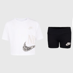 Conjunto Infantil Nike Wild Flow Camiseta + Short - Foto 4