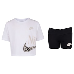 Conjunto Infantil Nike Wild Flow Camiseta + Short - Foto 1