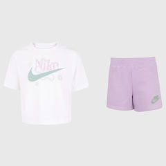 Conjunto Infantil Nike Wild Flow Camiseta + Short - Foto 4