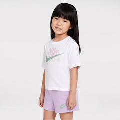 Conjunto Infantil Nike Wild Flow Camiseta + Short - Foto 1