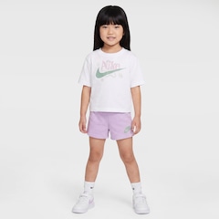 Conjunto Infantil Nike Wild Flow Camiseta + Short - Foto 3