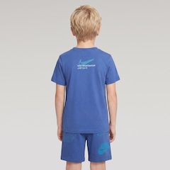 Conjunto Camiseta + Bermuda Infantil Nike Youth Basic - Foto 2