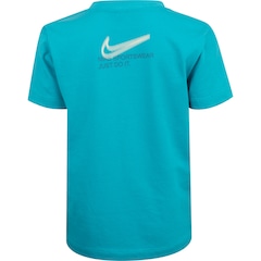 Conjunto Infantil Nike Youth Basic Camiseta + Bermuda - Foto 2