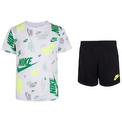 Conjunto Infantil Nike Sweat Camiseta + Bermuda - Foto 1