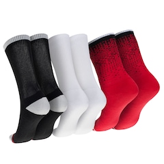 Kit Meia Infantil Nike Jordan Customized Crew 3 pares - Foto 2