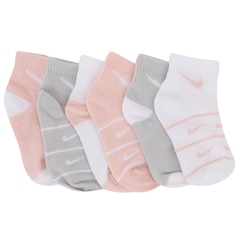 Kit de Meias Nike Wild Flower Infantil com 6 Pares - Foto 1