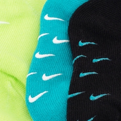 Kit de Meias Nike Retro Rush Infantil com 3 Pares - Foto 3