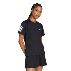 Camiseta adidas Club Três Listras Tênis Climacool Feminina - Foto 3
