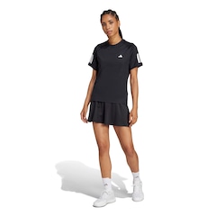 Camiseta adidas Club Três Listras Tênis Climacool Feminina - Foto 4