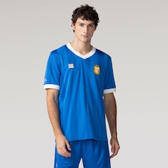 Camisa Seleção da Argentina Retrô AFA 86 Masculina - Foto 1