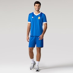 Camisa Seleção da Argentina Retrô AFA 86 Masculina - Foto 8