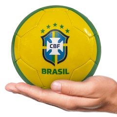 Mini Bola da Seleção do Brasil Escudo CBF 26/27 - Foto 1