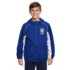 Jaqueta Corta Vento da Seleção do Brasil CBF 26/27 Infantil - Foto 1