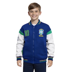 Jaqueta da Seleção do Brasil Bomber CBF 26/27 Infantil - Foto 1