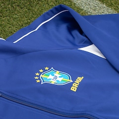 Jaqueta Seleção do Brasil Polytricot CBF 26/27 Masculina - Foto 3