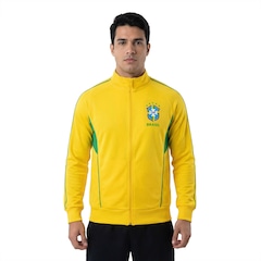 Jaqueta Seleção do Brasil Polytricot CBF 26/27 Masculina - Foto 1