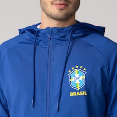 Blusão com Capuz Interlock Seleção do Brasil CBF 26/27 Masculino - Foto 4