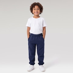 Calça Moletom Oxer Jogger Bolsos Laterais Infantil - Foto 3