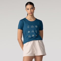 Camiseta Oxer Cord Estampa Regulação Termica Feminina - Foto 4