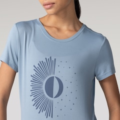 Camiseta Oxer Cord Estampa Regulação Termica Feminina - Foto 4