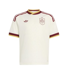 Camisa Seleção da Espanha II 26/27 Torcedor adidas Infantil - Foto 1