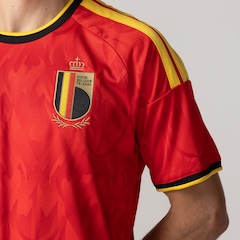 Camisa Seleção da Bélgica I 25/26 Torcedor adidas Masculina - Foto 5