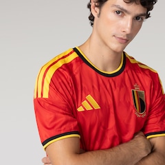 Camisa Seleção da Bélgica I 25/26 Torcedor adidas Masculina - Foto 7