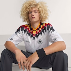 Camisa Alemanha I 94 Retrô Torcedor adidas Masculina - Foto 7