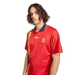 Camisa Espanha I 94 Retrô Torcedor adidas Masculina - Foto 4