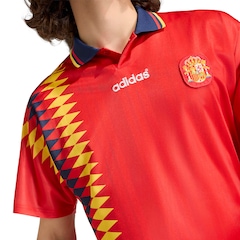 Camisa Espanha I 94 Retrô Torcedor adidas Masculina - Foto 5