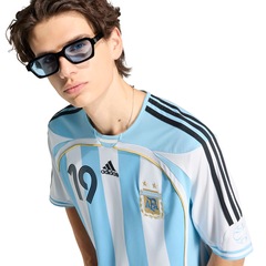 Camisa da Argentina I 2006 Retrô Torcedor adidas Masculina - Foto 4