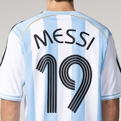 Camisa da Argentina I 2006 Retrô Torcedor adidas Masculina - Foto 4