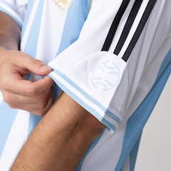 Camisa da Argentina I 2006 Retrô Torcedor adidas Masculina - Foto 5