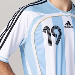 Camisa da Argentina I 2006 Retrô Torcedor adidas Masculina - Foto 7