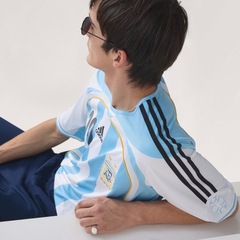 Camisa da Argentina I 2006 Retrô Torcedor adidas Masculina - Foto 10
