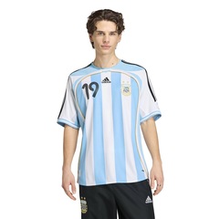 Camisa da Argentina I 2006 Retrô Torcedor adidas Masculina - Foto 1