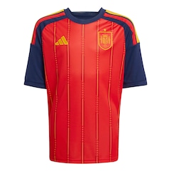 Camisa Seleção da Espanha I 26/27 Torcedor adidas Infantil - Foto 8