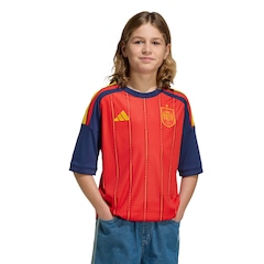 Camisa Seleção da Espanha I 26/27 Torcedor adidas Infantil - Foto 3
